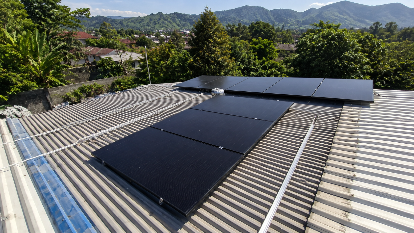 Solar Panel Bogor commercial building installation