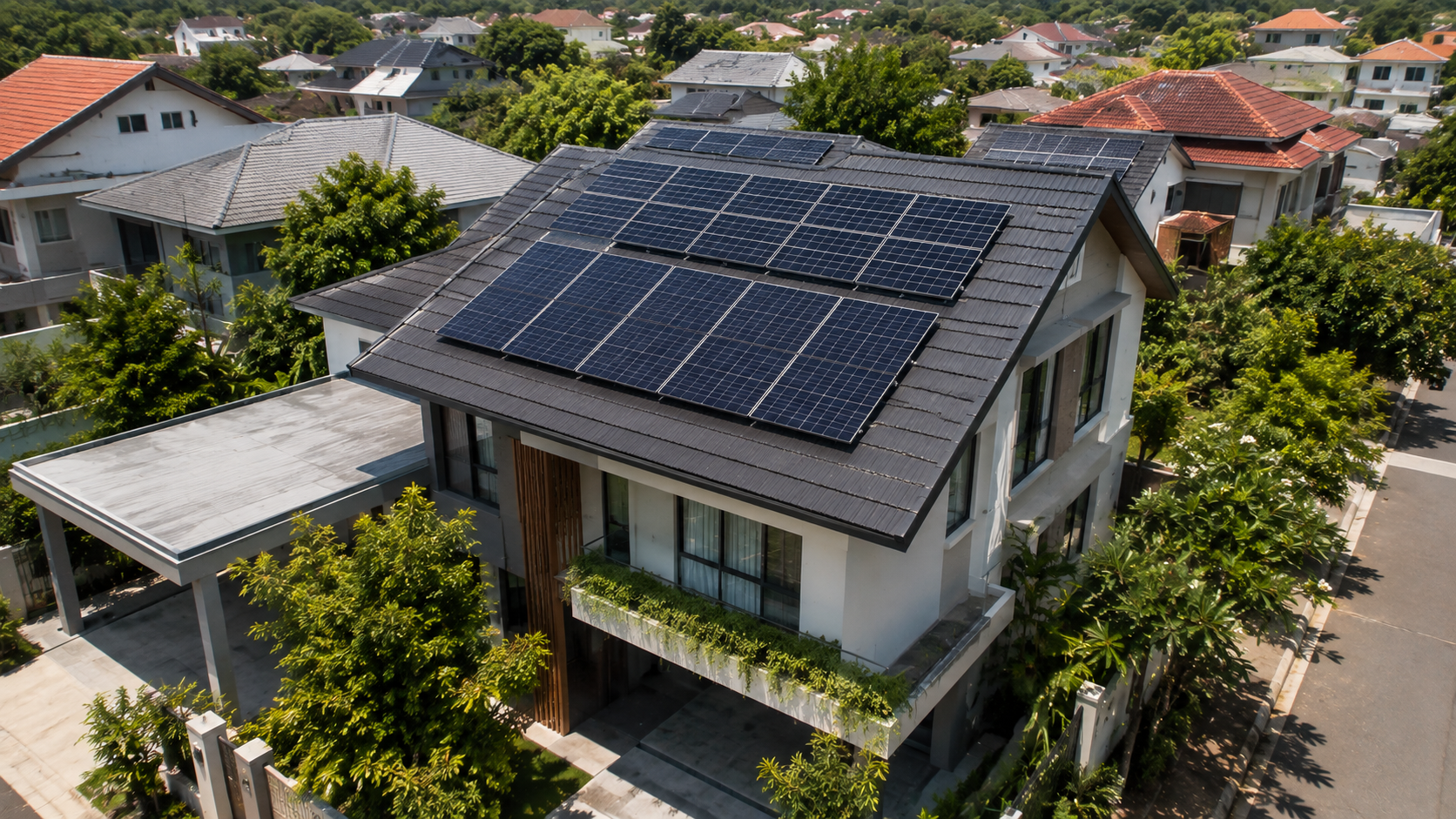 Solar Panel Bogor residential home installation