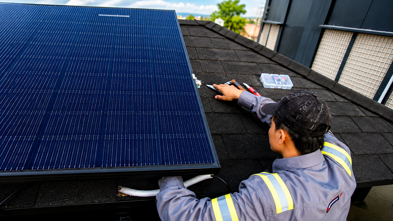 Solar Panel Jogja tourism business solar installation
