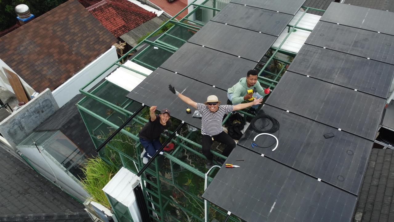 Solar Panel Solo retail business installation